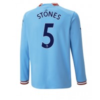 Manchester City John Stones #5 Fotballklær Hjemmedrakt 2022-23 Langermet